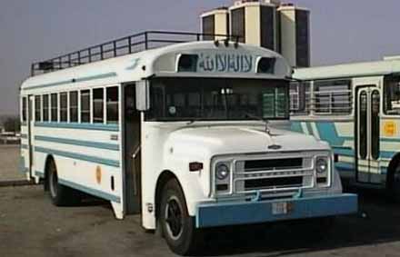 General Motors B series ex school bus Bahrain